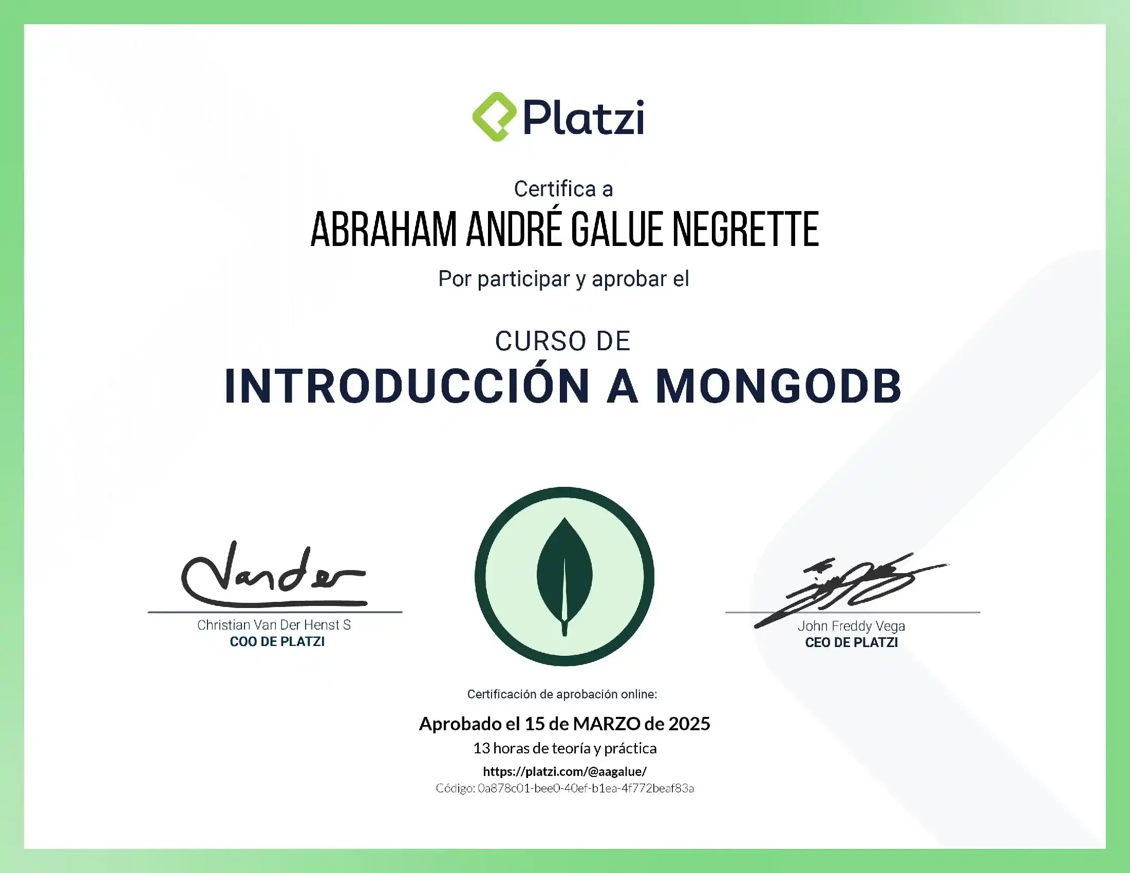 Vista previa de Introducción a MongoDB